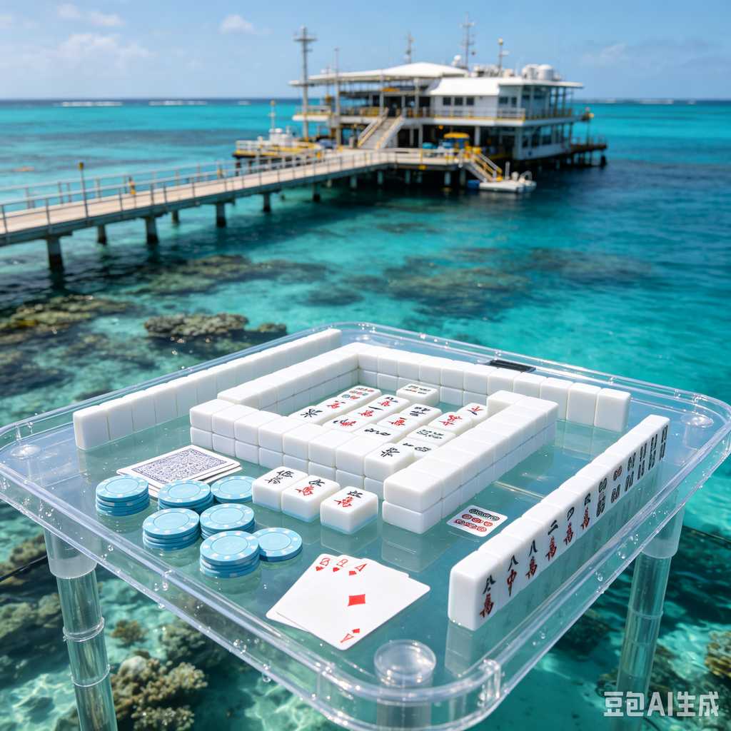retro vintage mahjong set