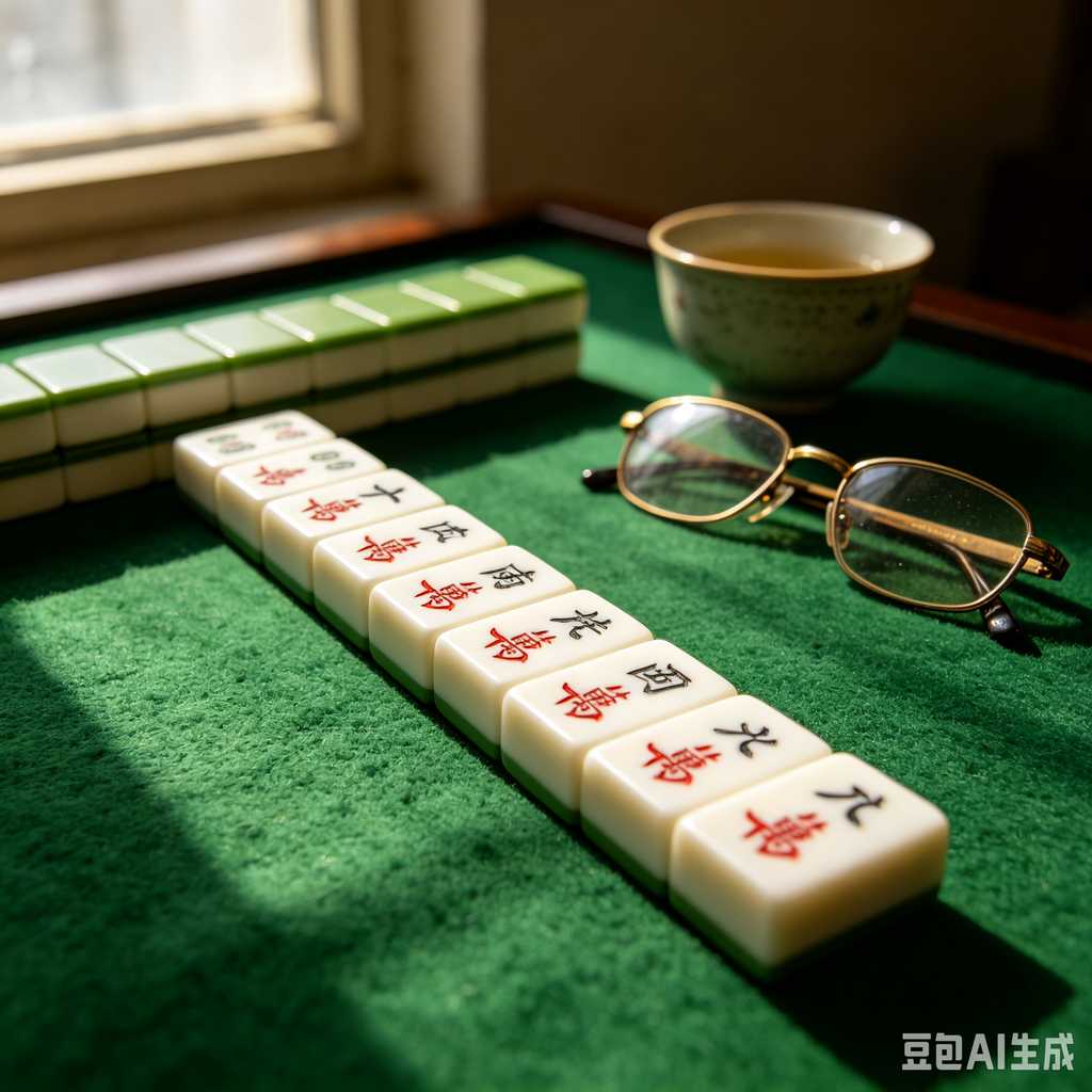 camping mahjong game set
