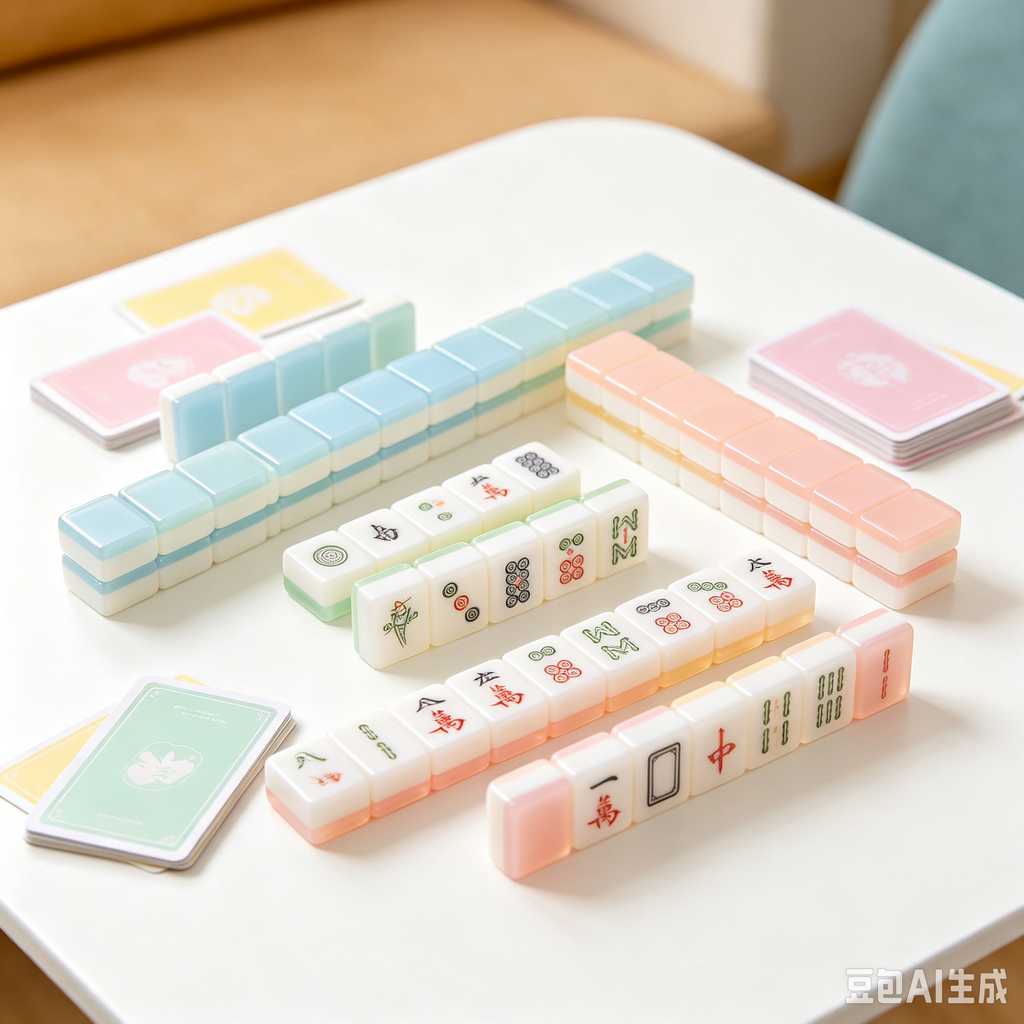 vintage gift mahjong set