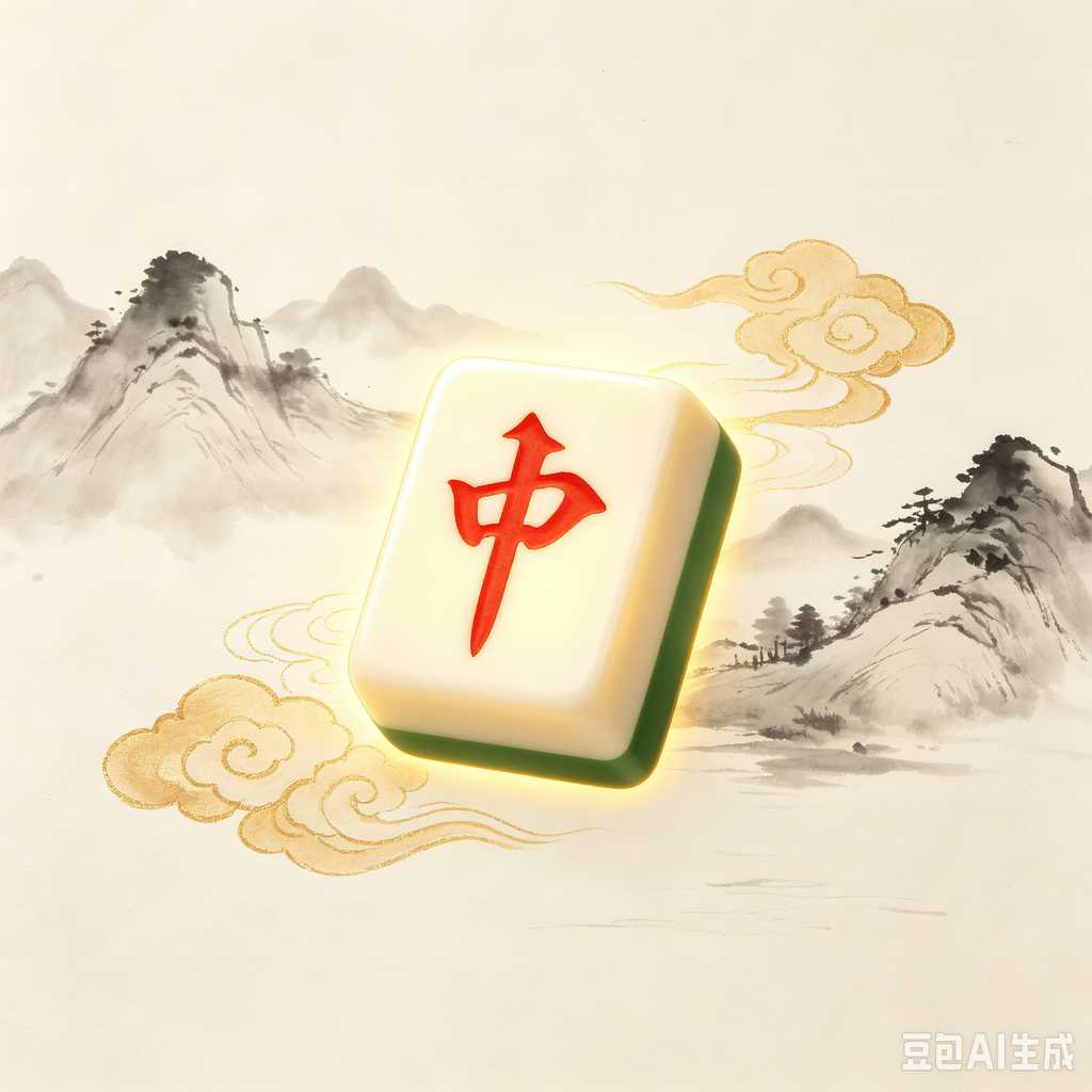 hotel room mahjong set