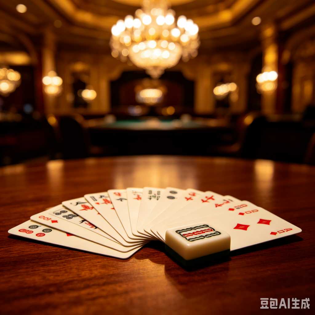artistic mahjong tiles set