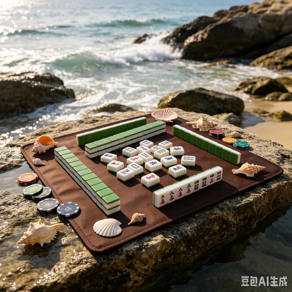 luggage portable mahjong tiles