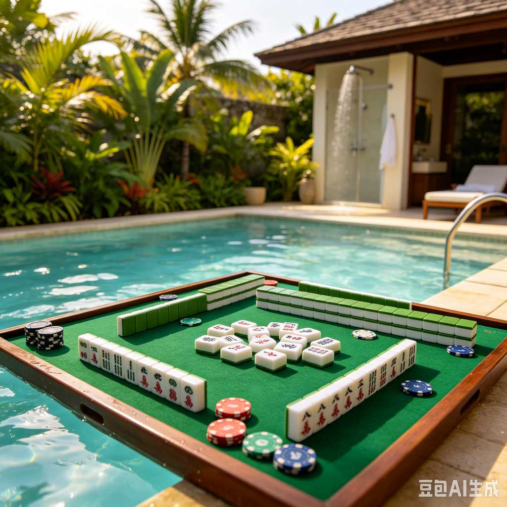 traditional oriental mahjong tiles
